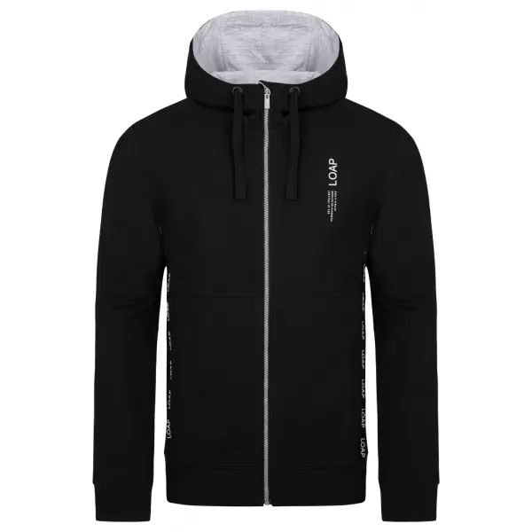  Hanorac pentru bărbați LOAP EWOLUCION CLM2304 NEGRU 