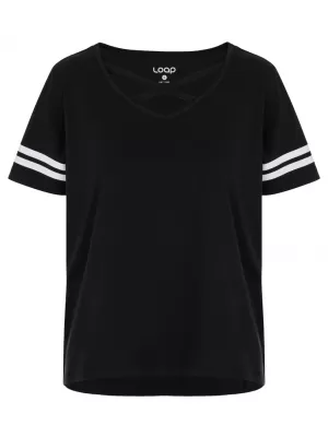 Tricou pentru femei LOAP BIANCA CLW2316 NEGRU