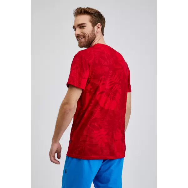  Tricou pentru bărbați SAM 73 SCULPTOR MT 823 ROŞU 