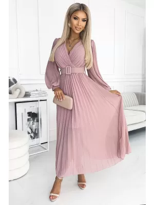 Rochie NUMOCO KLARA A414-2 ROZ