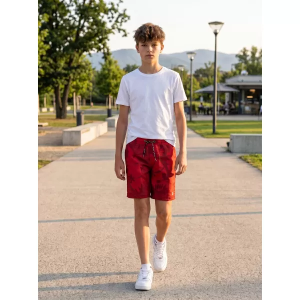  Pantaloni scurți pentru copii SAM 73 SANJEEV KS 506 ROŞU 
