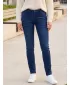 Pantaloni de dama SAM 73 ANDROMEDIA WK 788 DENIM ÎNCHIS LA CULOARE