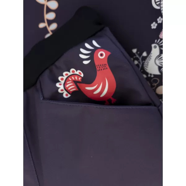  Pantaloni de softshell pentru bebeluși izolați WAMU SOVA VIOLET 