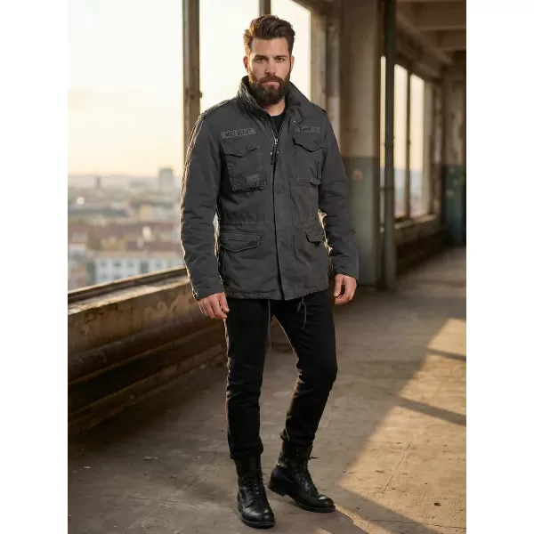  Sacou BRANDIT M-65 GIANT BD3101 NEGRU 