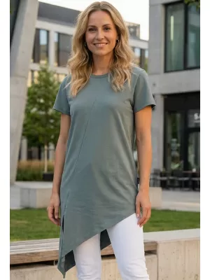 Tricou de damă SAM 73 LACERTA WT 889 GRI VERZUI