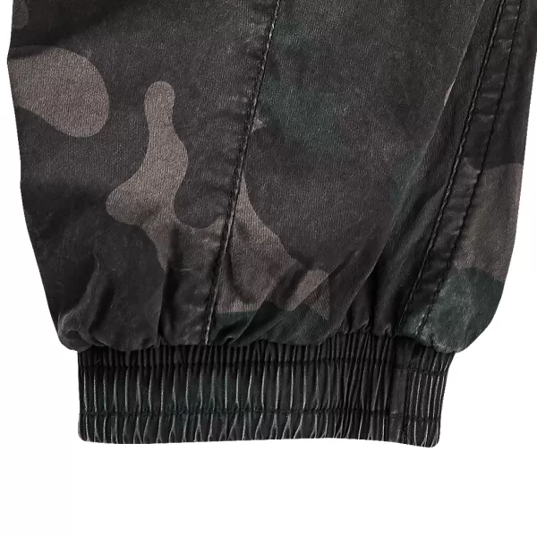  Pantaloni BRANDIT RAY VINTAGE CAMUFLAJ ÎNTUNECAT 