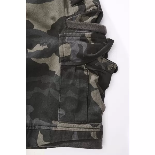  Pantaloni scurţi BRANDIT PACKHAM VINTAGE BD2023 CAMUFLAJ ÎNTUNECAT 