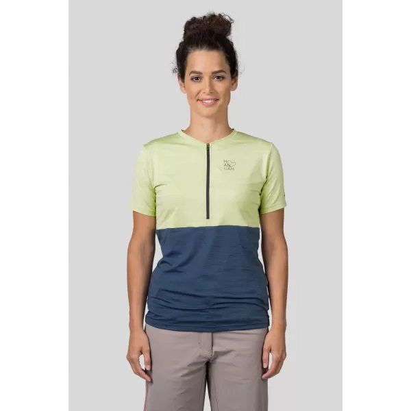  Tricou de damă HANNAH BERRY SUNNY LIME MEL/INDIA INK MEL 