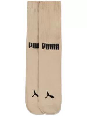 Șosete pentru bărbați PUMA MEN FRONT LOGO CREW 2P 938010-03 BEJ