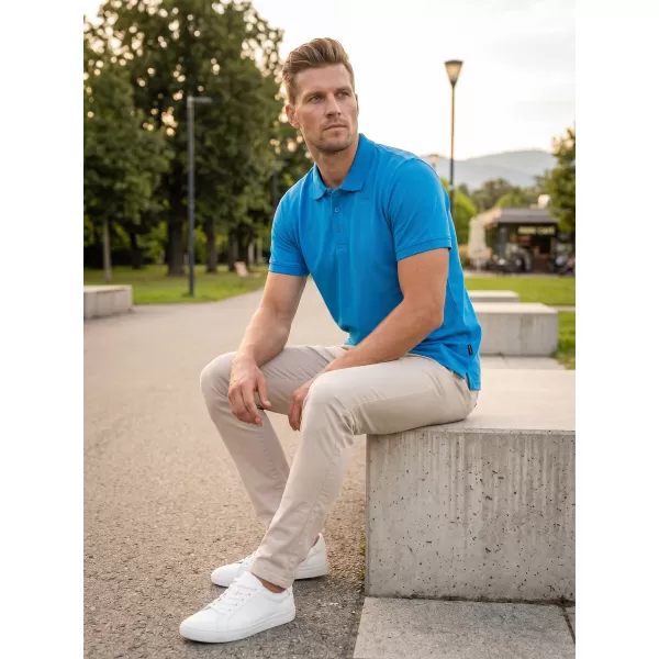  Tricou pentru bărbați SAM 73 CHRYZ MT 822 ALBASTRU STRĂLUCITOR 