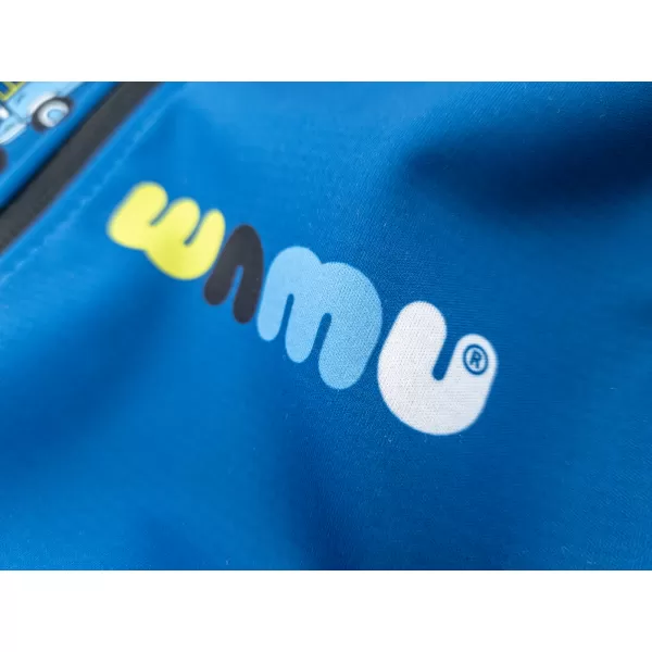  Sacou softshell pentru bebeluși izolat WAMU BAGR ALBASTRU 
