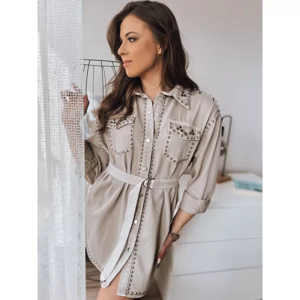  Rochie DSTREET EY2227 GRI 