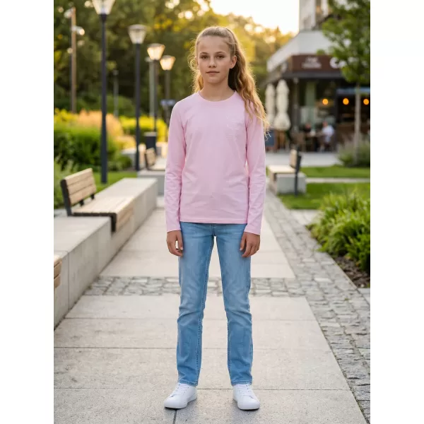  Tricou pentru copii SAM 73 MENSA KT 517 ROZ DESCHIS 