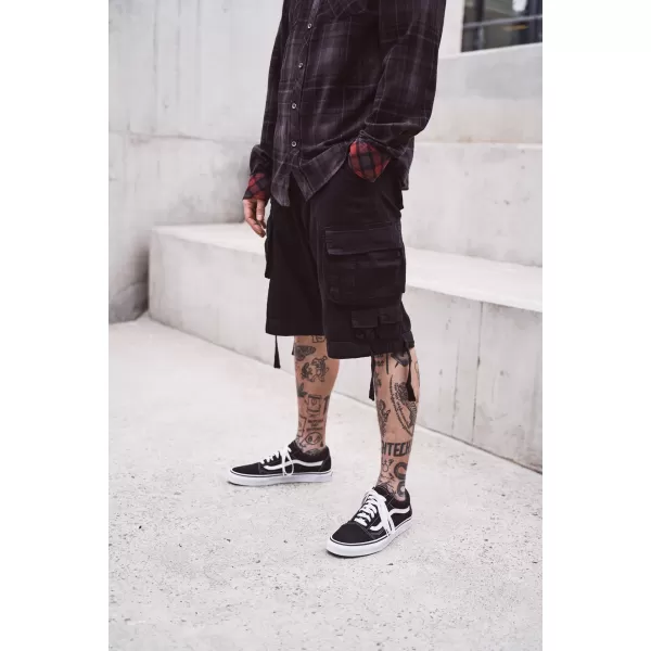  Pantaloni scurţi BRANDIT SAVAGE VINTAGE CARGO NEGRU 