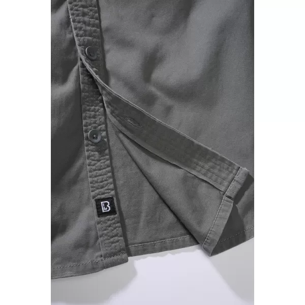  Cămaşă BRANDIT VINTAGE KRÁTKÝ RUKÁV BD4024 CARBON 