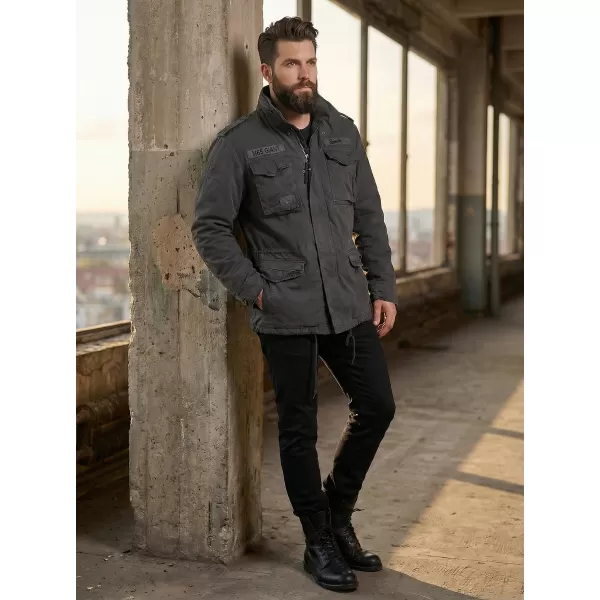  Sacou BRANDIT M-65 GIANT BD3101 NEGRU 