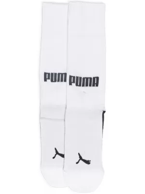 Șosete pentru bărbați PUMA MEN FRONT LOGO CREW 2P 938010-02 ALB