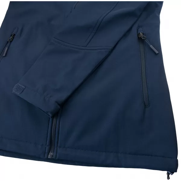  Geacă de softshell pentru femei ALPINE PRO ODREGA LJCA596 ALBASTRU ÎNCHIS 