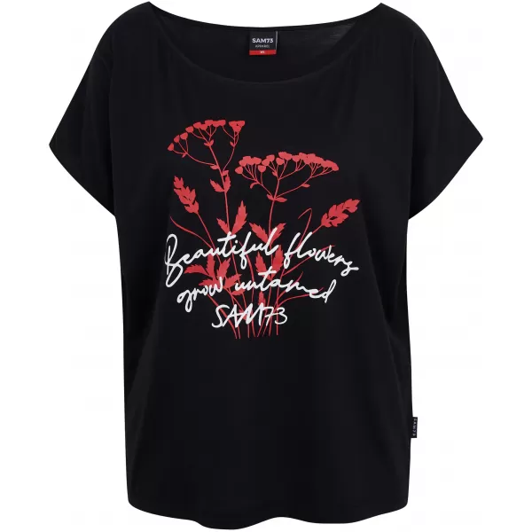  Tricou de damă SAM 73 CIRCINUS WT 883 NEGRU 