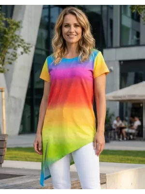 Tricou de damă SAM 73 LIBRA WT 890 COLORAT