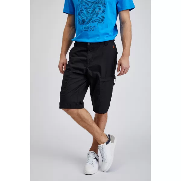  Pantaloni scurți pentru bărbați SAM 73 CYGNUS MS 805 NEGRU 