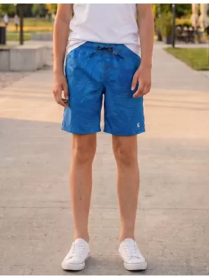Pantaloni scurți pentru copii SAM 73 SANJEEV KS 506 ALBASTRU STRĂLUCITOR