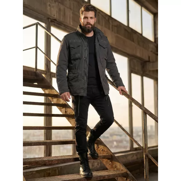  Sacou BRANDIT M-65 GIANT BD3101 NEGRU 