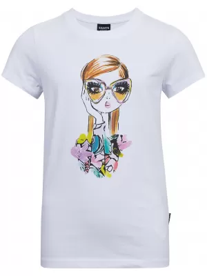 Tricou pentru copii SAM 73 MORA KT 515 ALB