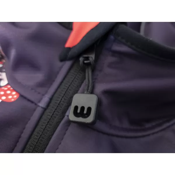  Sacou softshell pentru bebeluși izolat WAMU SOVA VIOLET 