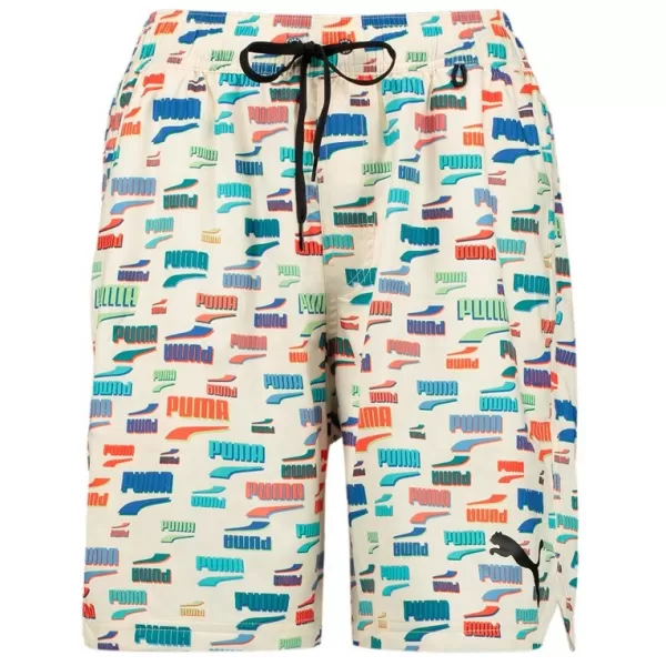  Pantaloni scurți pentru bărbați PUMA SWIM UNISEX LOOSE FIT SHORTS 1P 938055-02 ALB 