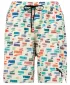 Pantaloni scurți pentru bărbați PUMA SWIM UNISEX LOOSE FIT SHORTS 1P 938055-02 ALB