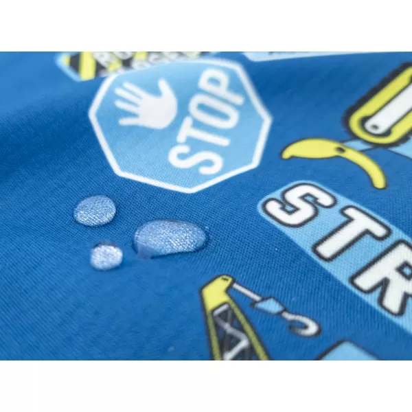  Sacou softshell pentru bebeluși izolat WAMU BAGR ALBASTRU 