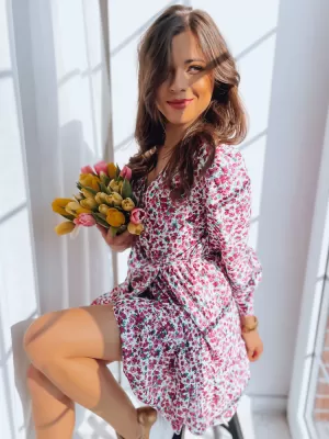 Rochie DSTREET FLOWER VIBES EY2247 ALB