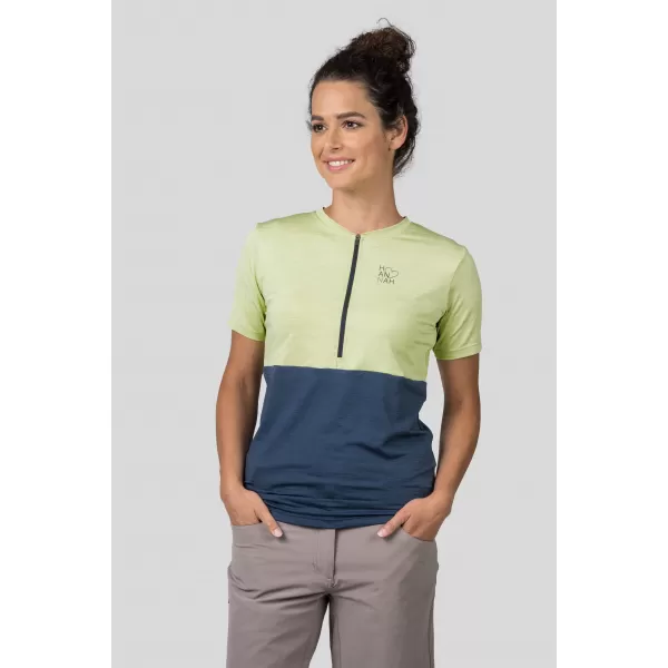  Tricou de damă HANNAH BERRY SUNNY LIME MEL/INDIA INK MEL 