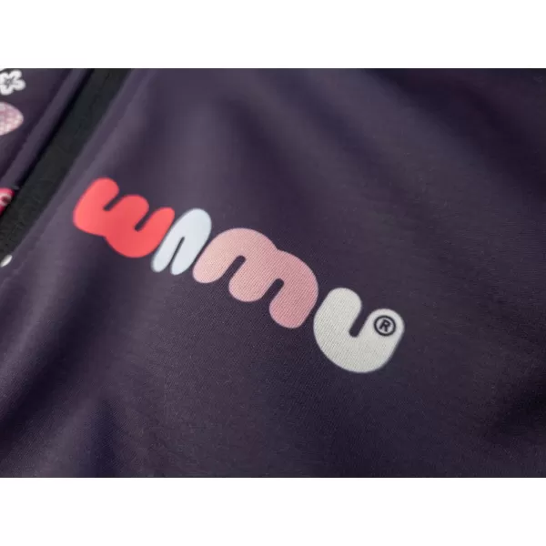  Jachetă izolată softshell pentru copii WAMU SOVA VIOLET 