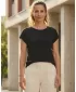 Tricou de damă SAM 73 DORADO WT 886 NEGRU