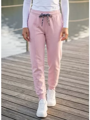 Pantaloni de trening pentru femei SAM 73 AMETYST WK 794 ROZ DESCHIS