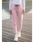Pantaloni de trening pentru femei SAM 73 AMETYST WK 794 ROZ DESCHIS