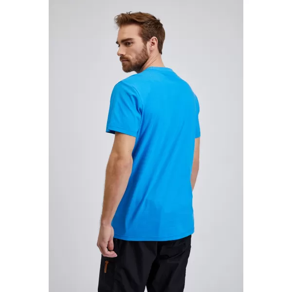  Tricou pentru bărbați SAM 73 ALMANDIT MT 824 ALBASTRU STRĂLUCITOR 