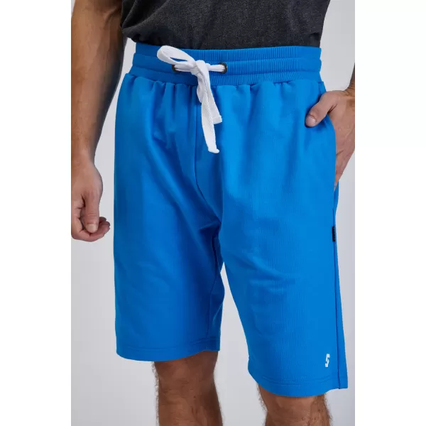  Pantaloni scurți pentru bărbați SAM 73 EUKLAS MS 806 ALBASTRU STRĂLUCITOR 