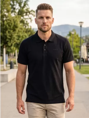 Tricou pentru bărbați SAM 73 CHRYZ MT 822 NEGRU