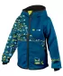 Sacou softshell pentru bebeluși izolat WAMU BAGR ALBASTRU