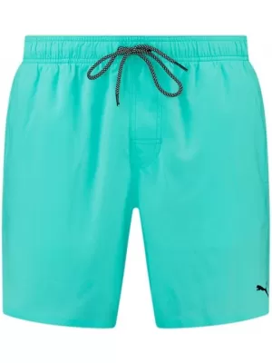 Pantaloni scurți pentru bărbați PUMA SWIM MEN MEDIUM LENGTH SWIM SHORTS 1P 907660-19 VERDE