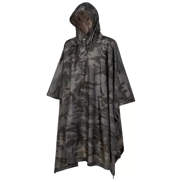 Pancota de ploaie Poncho BRANDIT RIPSTOP BD3169 CAMUFLAJ ÎNTUNECAT 