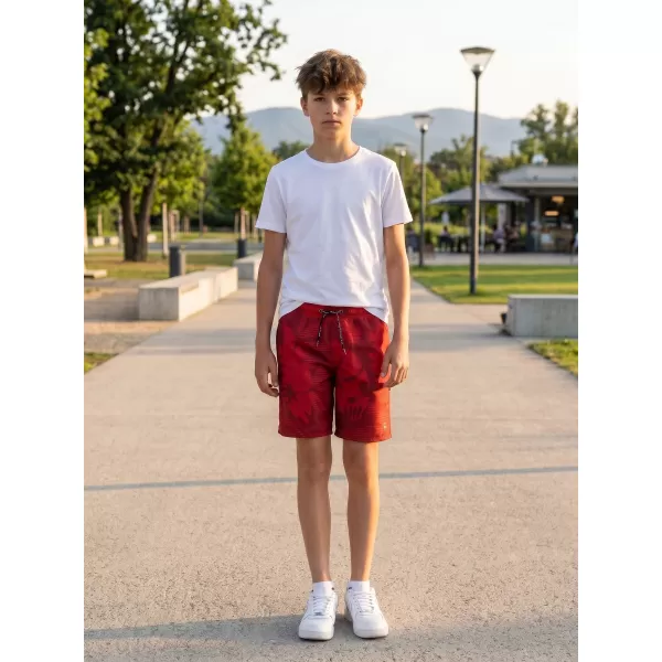  Pantaloni scurți pentru copii SAM 73 SANJEEV KS 506 ROŞU 