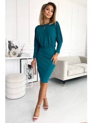 Rochie NUMOCO LARA A399-1 MAREA ALBASTRĂ