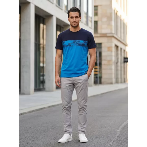 Tricou pentru bărbați SAM 73 CETUS MT 821 ALBASTRU STRĂLUCITOR 