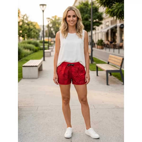  Pantaloni scurți de damă SAM 73 PISCES WS 787 ROŞU 