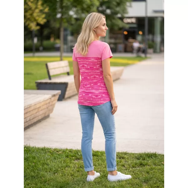  Tricou pentru femei LOAP ABRASKA CLW2339 ROZ 