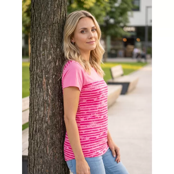  Tricou pentru femei LOAP ABRASKA CLW2339 ROZ 